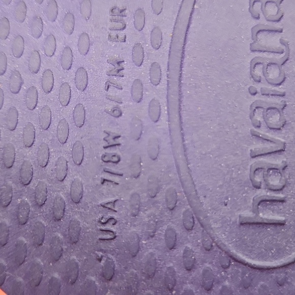 Havaianas Purple & PInk FlipFlops - Picture 5 of 9
